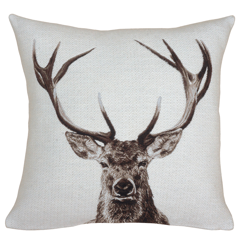 Sleeping wood white, cushion, winter, design, deco, minimalist - Jules Pansu
