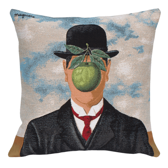 Cushion La grande guerre 1964 Magritte - Jules Pansu