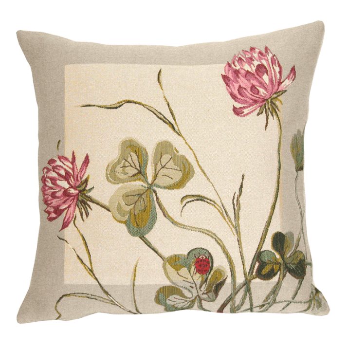 Coussin Fleur de trèfle - Jules Pansu