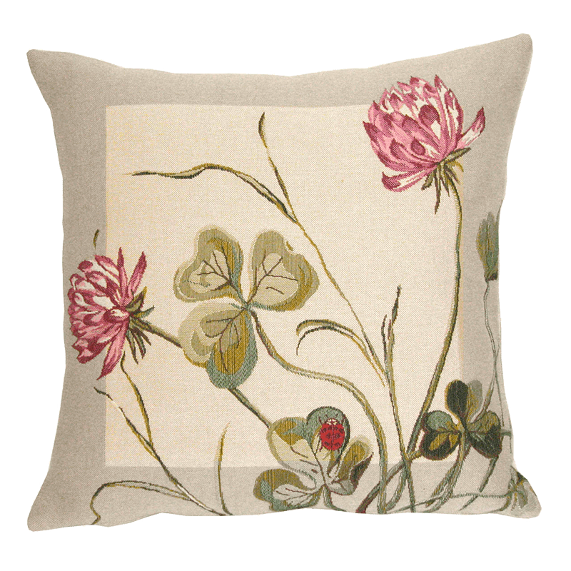 Coussin Fleur de trèfle - Jules Pansu