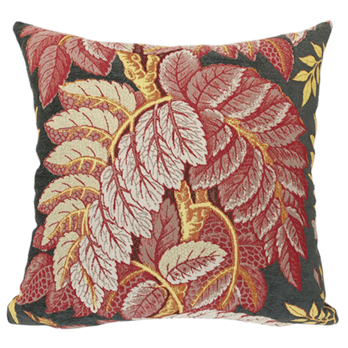 Coussin feuillage Le moulin rose - Jules Pansu