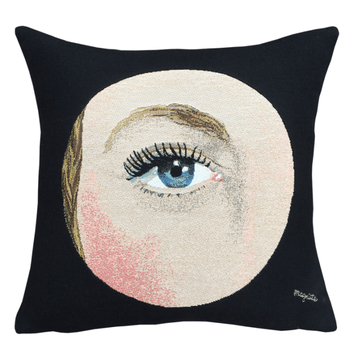 Cushion L'œil Magritte - Jules Pansu