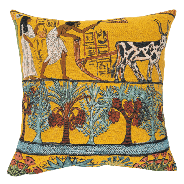 Coussin Sennedjem - Jules Pansu Egypte Antique Musée du Louvre