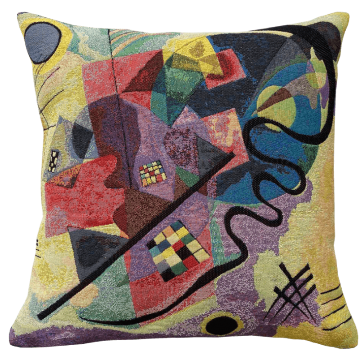Coussin Jaune-rouge-bleu extrait 1 1925 - Jules Pansu