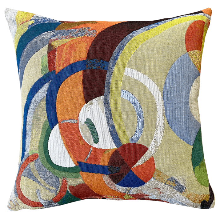 Coussin Delaunay Manège de cochons - Jules Pansu - Pompidou