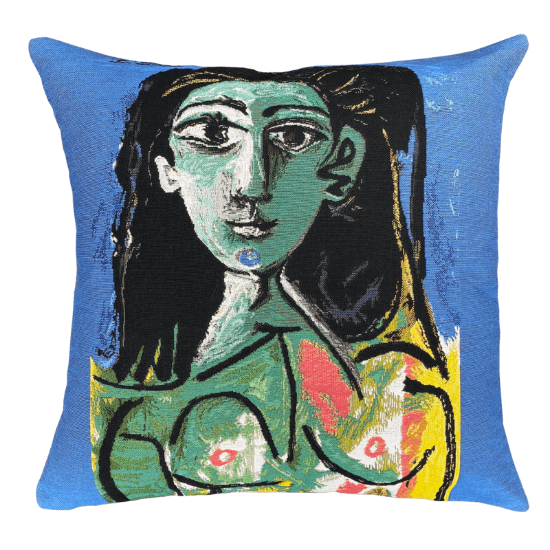 クッションカバー PICASSO WOMAN IN A CHAIR CUSHION COVER JULES PANSU（ジュール・パンス）パブロ ピカソ ウーマン インア