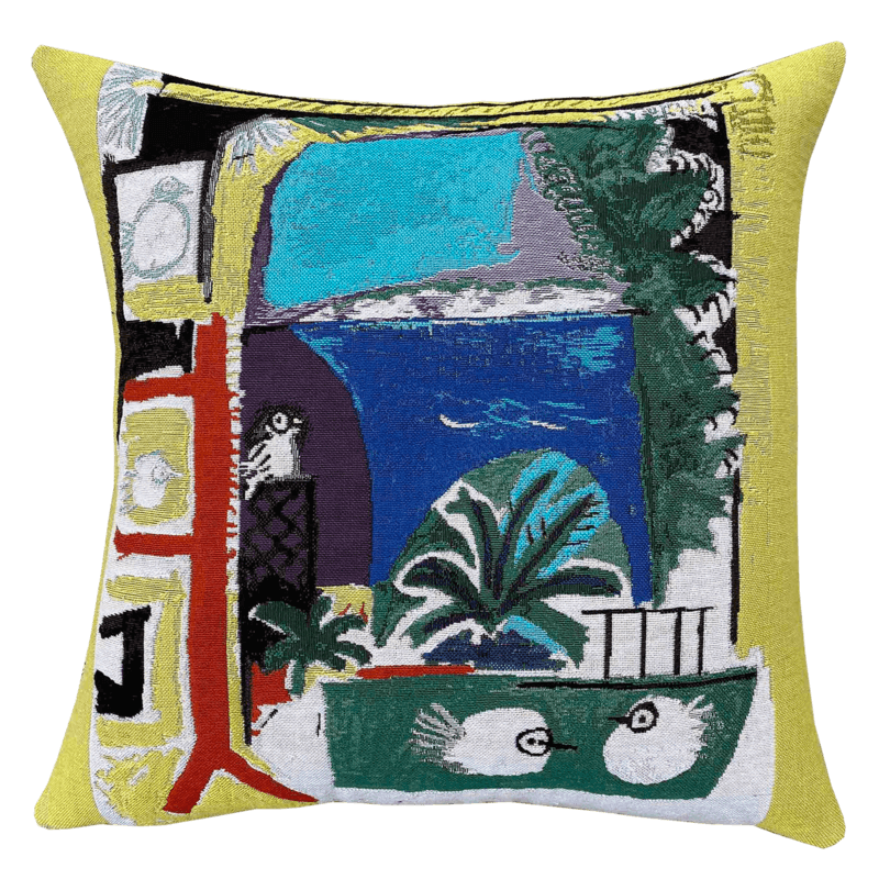 Picasso Les Colombes cushion - Jules Pansu - museum gift shop - Doves