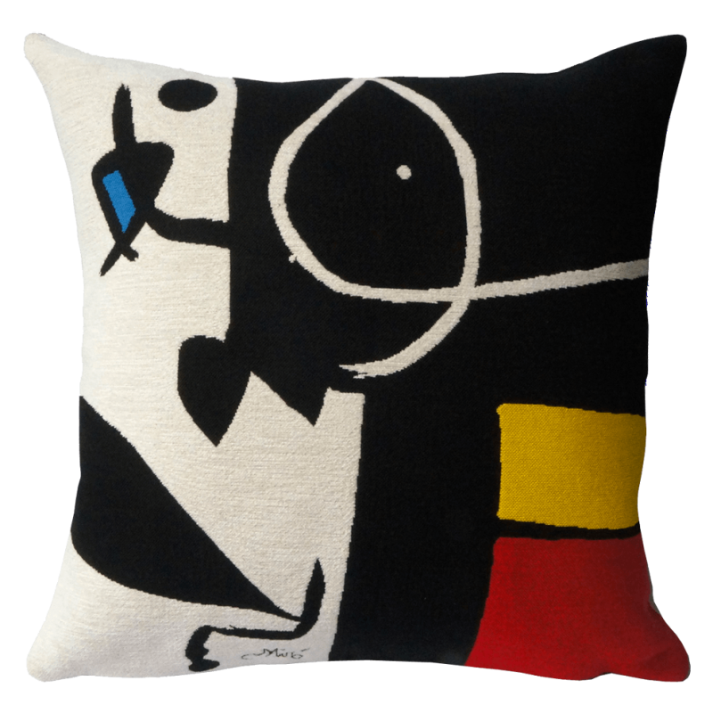Cushion Femme, Oiseaux Miro - Jules Pansu