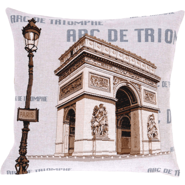 Sainte Chapelle fleur-de-lis cushion - Jules Pansu