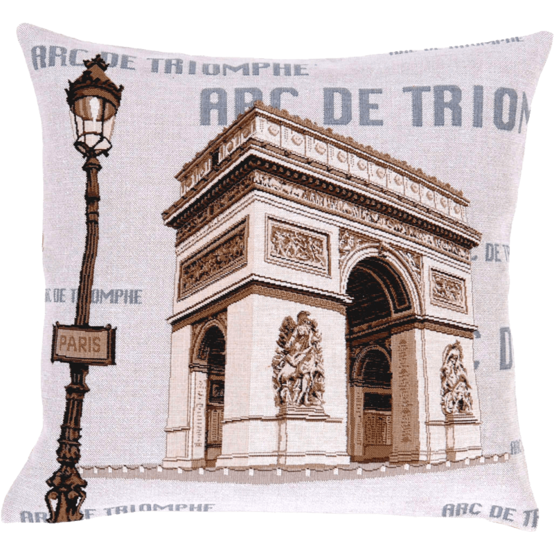 Coussin Arc de triomphe Millénium - Jules Pansu