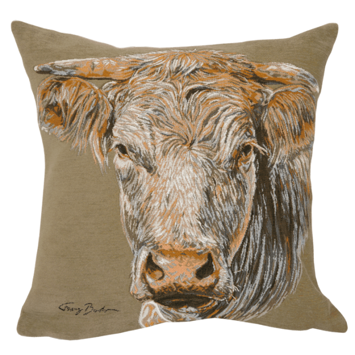 Beige Coquette cushion - Jules Pansu campagne