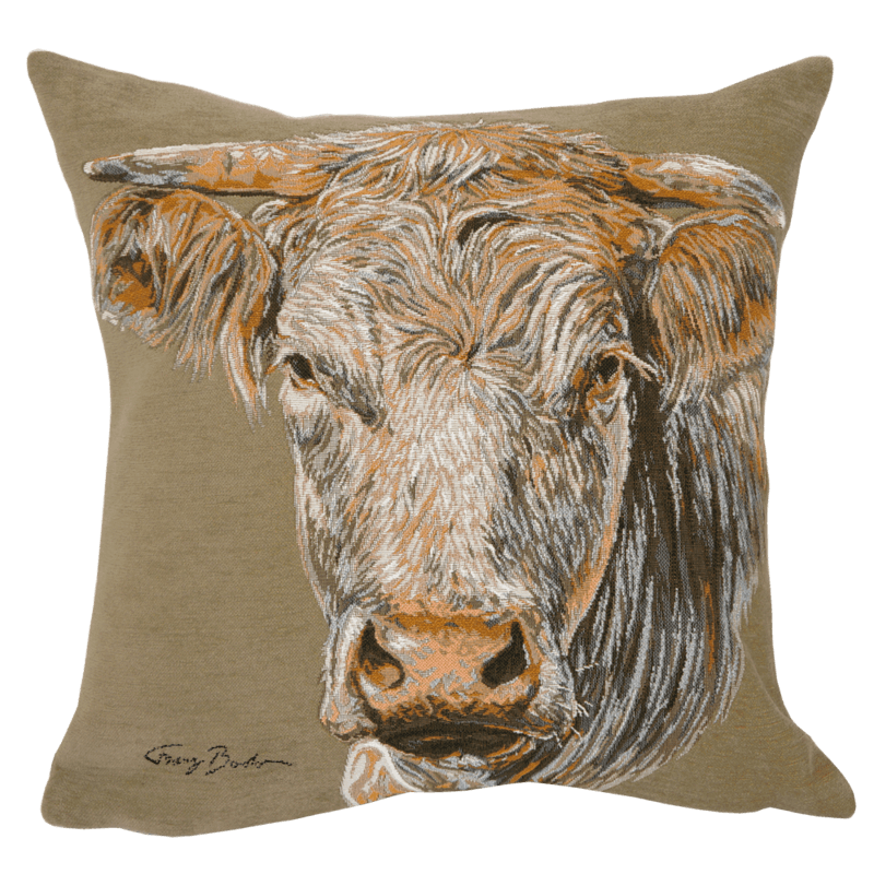 Coussin Coquette beige - Jules Pansu campagne