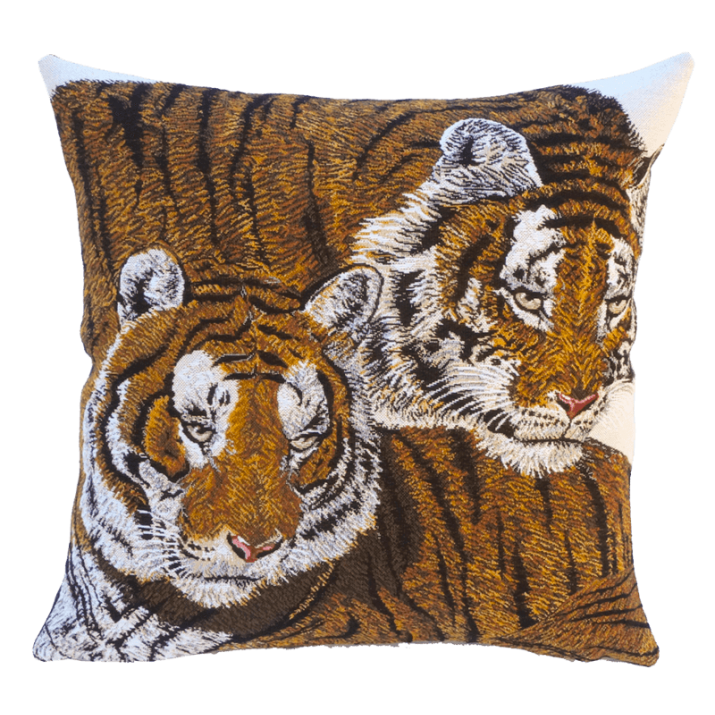 Bengal tiger cushion - Jules Pansu