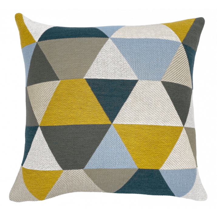 Coussin Triangles - Jules Pansu - décoration d'intérieur