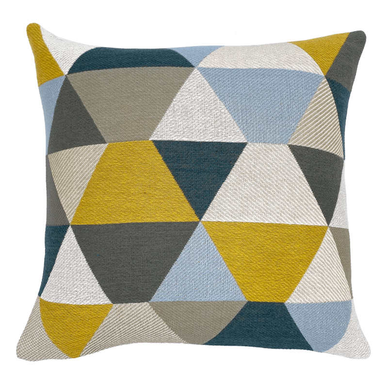 Coussin Triangles - Jules Pansu - décoration d'intérieur
