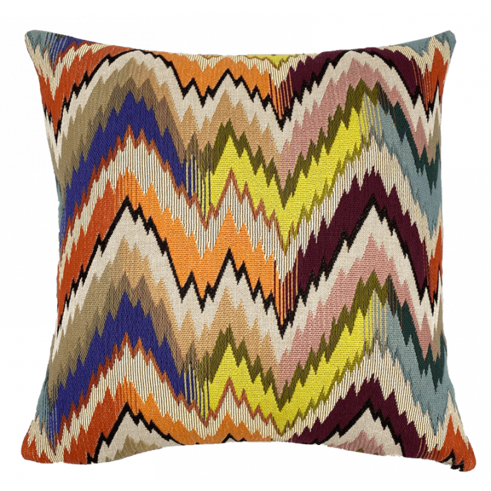 Point de Hongrie cushion, Berlingot colour - Jules Pansu