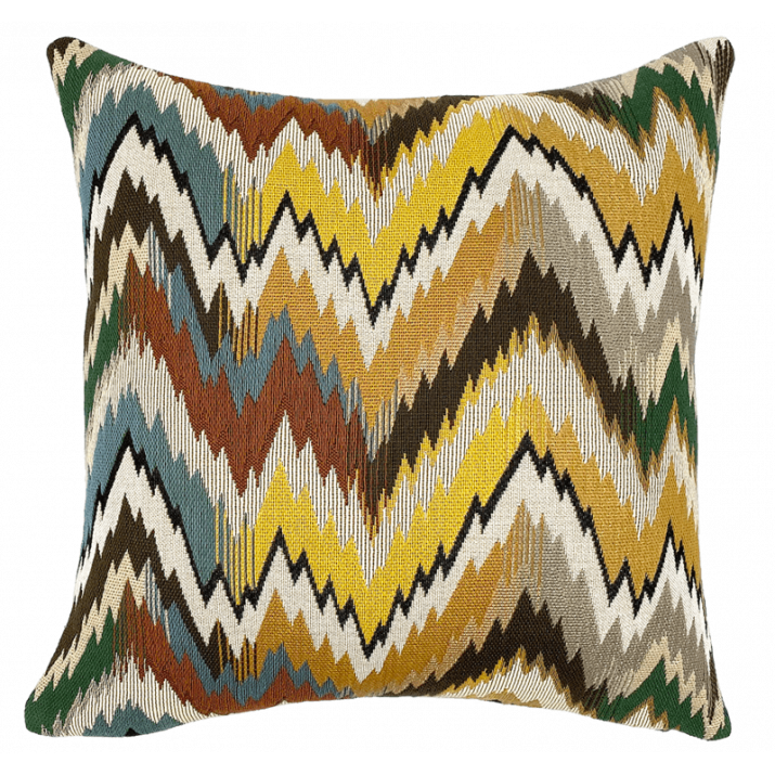Point de Hongrie cushion, undergrowth colour- Jules Pansu