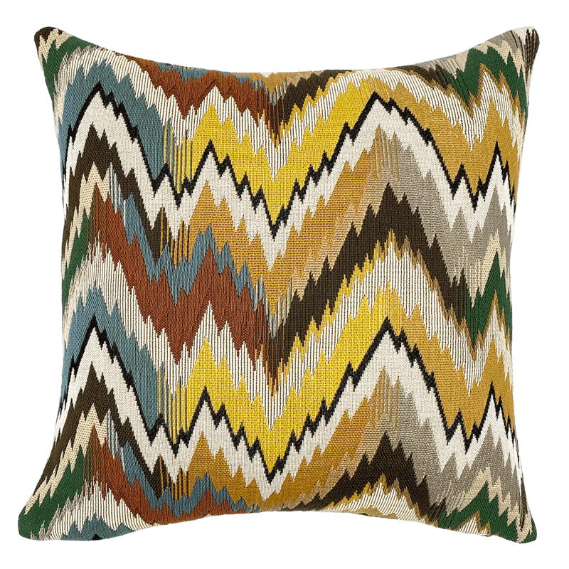 Point de Hongrie cushion, undergrowth colour- Jules Pansu