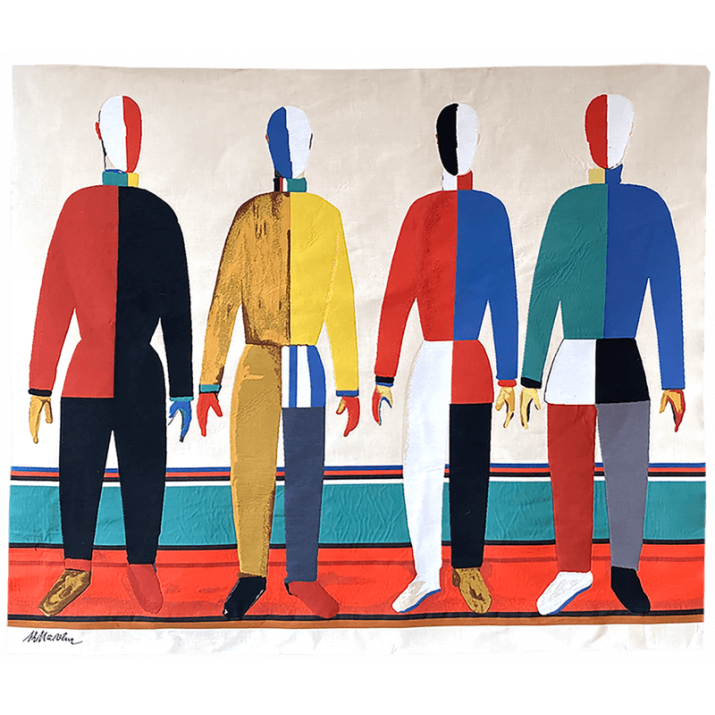 Tapisserie Les Sportifs - Jules Pansu