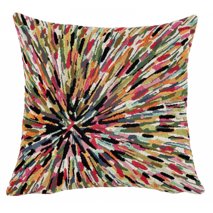 Square Tumulys limestone cushion Elise Fouin - Jules Pansu