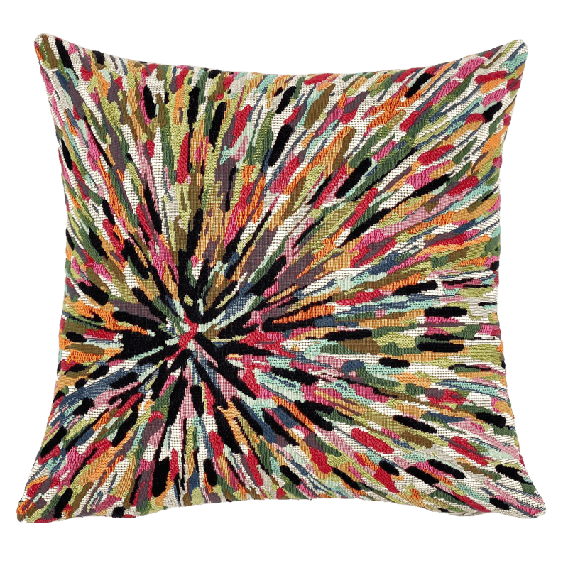 Square Tumulys limestone cushion Elise Fouin - Jules Pansu