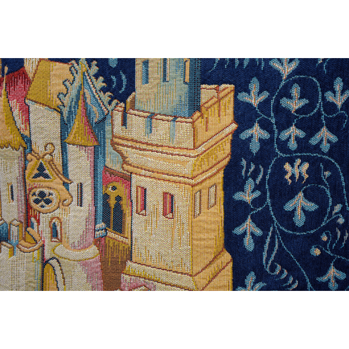 Détail tapisserie château de l'Apocalypse -Jules Pansu