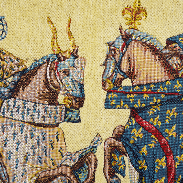 Détail Tapisserie Tournoi du roi René - Jules Pansu