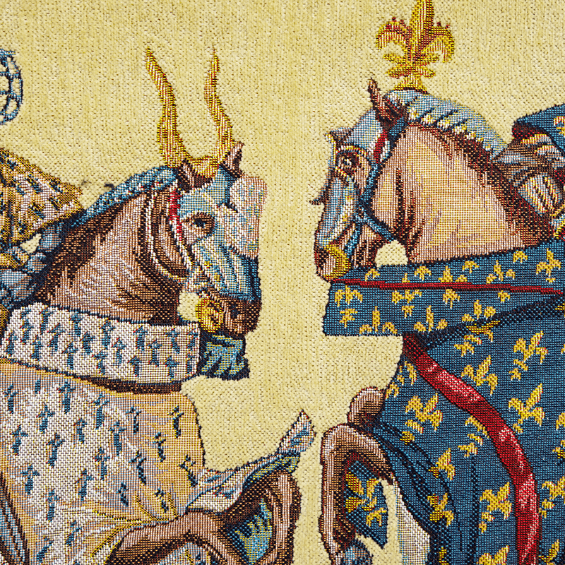 Détail Tapisserie Tournoi du roi René - Jules Pansu