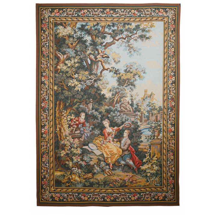 Tapisserie L'indiscrétion  - Jules Pansu