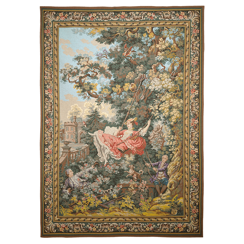 Tapestry L'escarpolette - Jules Pansu