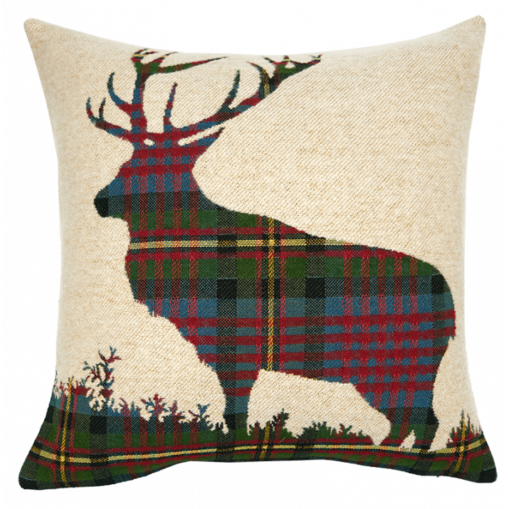 Coussin Lewis rouge - Jules Pansu