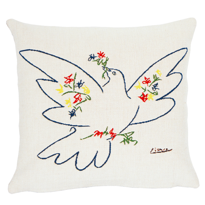 Coussin Picasso Colombe festival 1957 - Jules Pansu