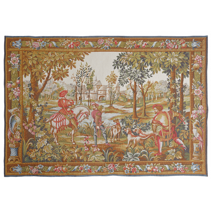 Tapisserie Retour de chasse - Jules Pansu