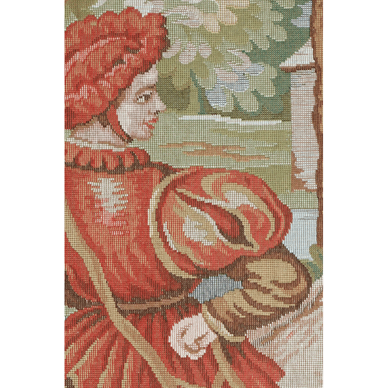 Détail Tapisserie Retour de chasse - Jules Pansu