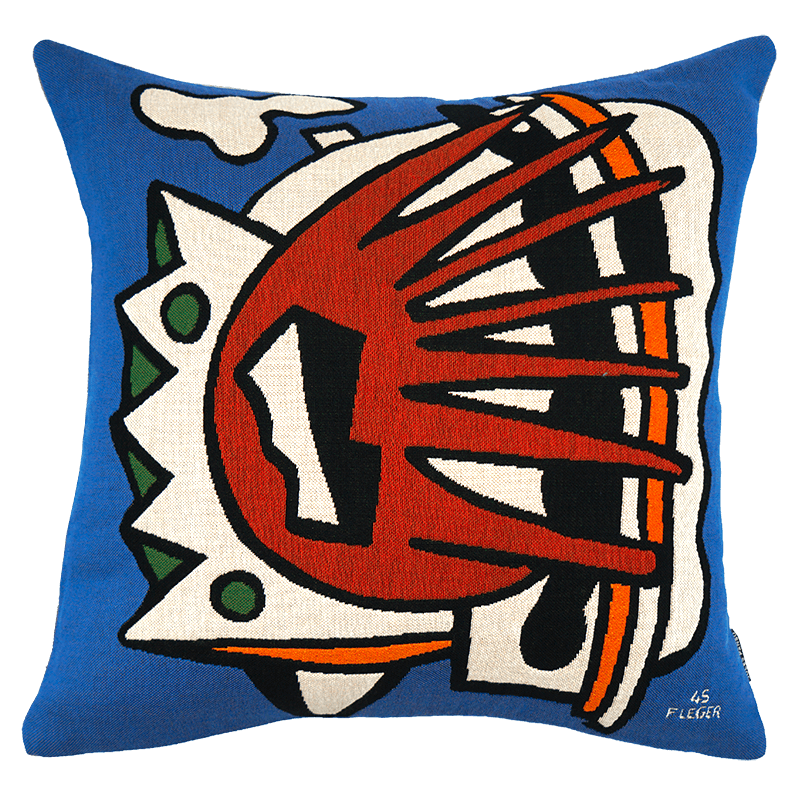 Housse de coussin Composition pour peinture murale 1945 - Jules Pansu