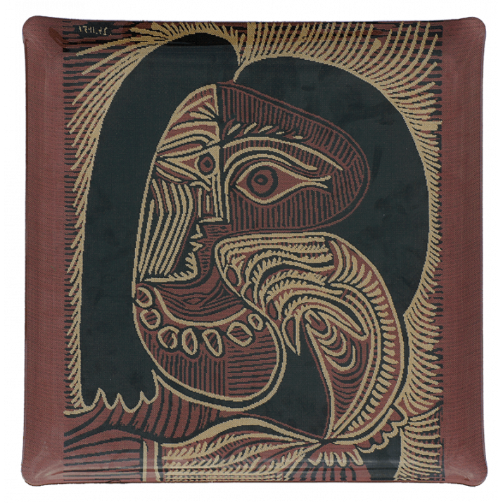 Plateau Femme au collier 1959 - Jules Pansu