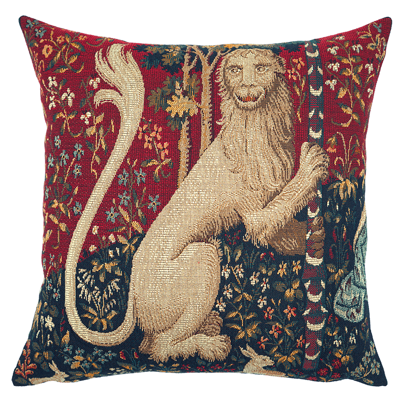 Coussin Lion - Jules Pansu