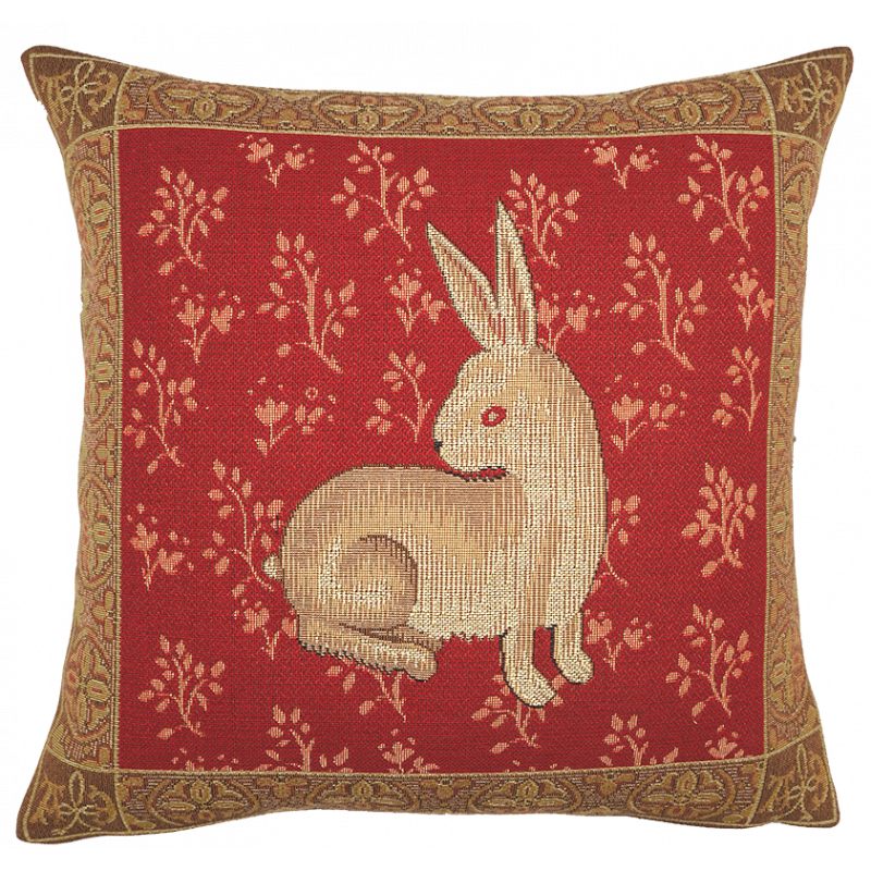 Cushion Lapin de Cluny - Jules Pansu