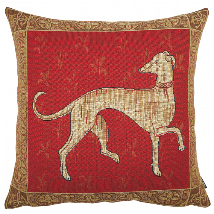 Cluny Greyhound cushion cover - Jules Pansu