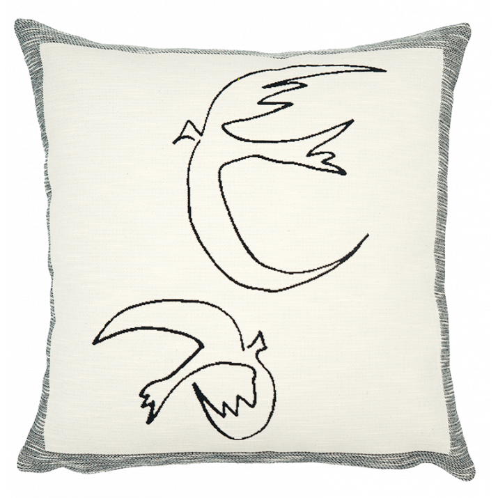 Cushion Hirondelles 1949 Picasso - Jules Pansu