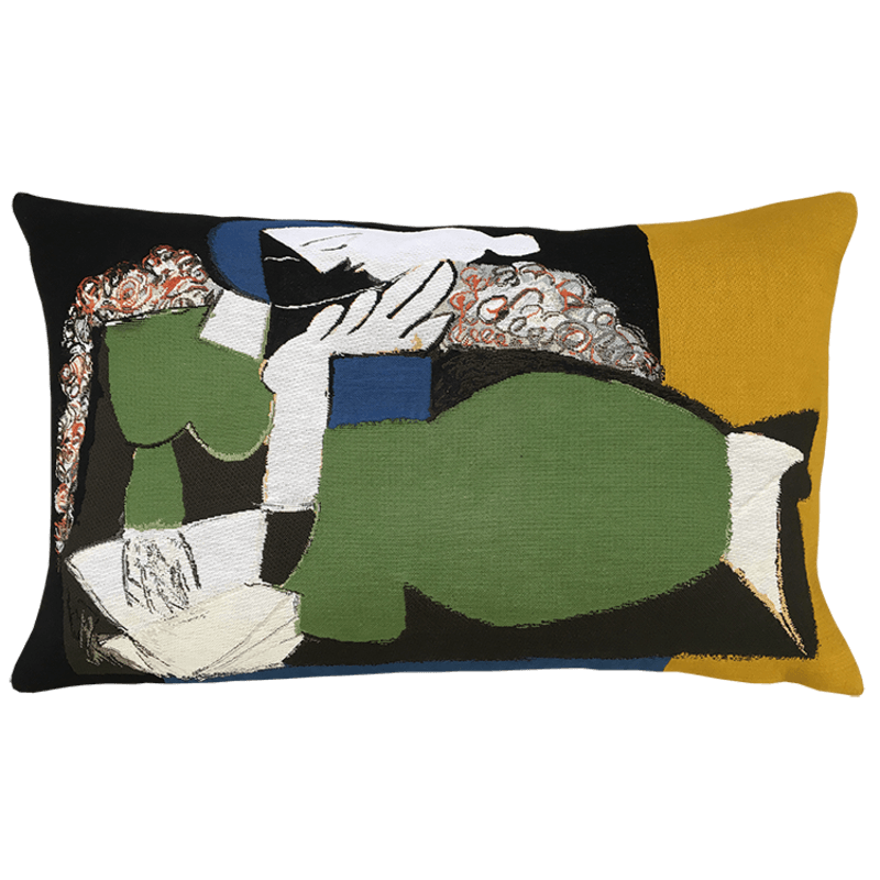 Cushion Picasso La Liseuse 1953 - Jules Pansu Cushion Picasso La Liseuse 1953 - Jules Pansu
